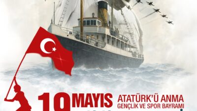 Çiğli Belediyesi 19 Mayıs coşkusunu fener alayı ve büyük kortej