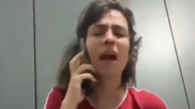 TikTok'ta şiddet gördüğünü iddia ederek yayın açan kadının, izlenme uğruna