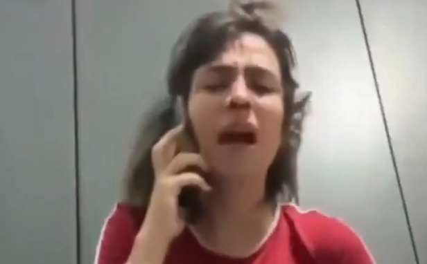 TikTok'ta şiddet gördüğünü iddia ederek yayın açan kadının, izlenme uğruna