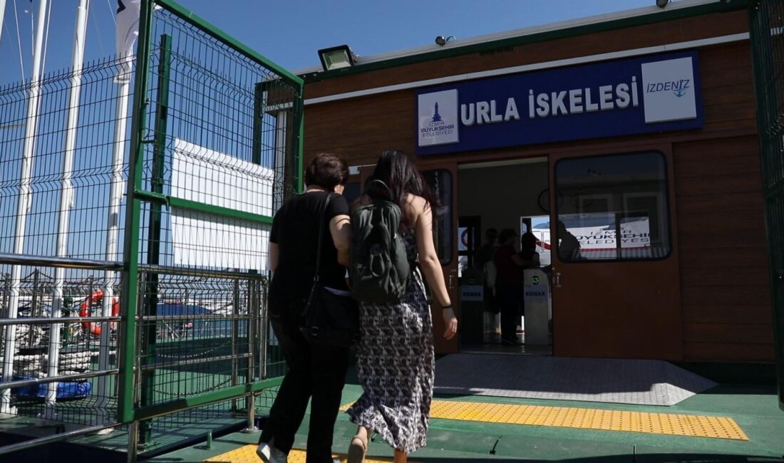 İZDENİZ, Kurban Bayramı'na özel Urla ve Mordoğan vapur seferlerini 29