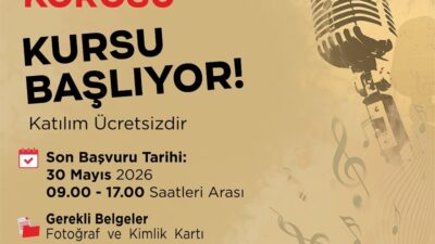 Menderes Belediyesi'nin ücretsiz Türk sanat müziği kursu başvuruları başladı; son