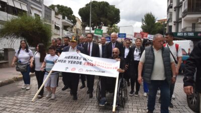 Menemen Belediye Başkanı Aydın Pehlivan, Engelliler Haftası'nda ilçeye yeni bir
