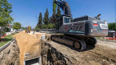 Tire altyapı çalışması kapsamında 300 milyon liralık dev yatırımla ilçenin