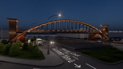 Akçay Caddesi’nde yapılacak yeni üst geçit projesiyle trafik rahatlayacak. Detaylar