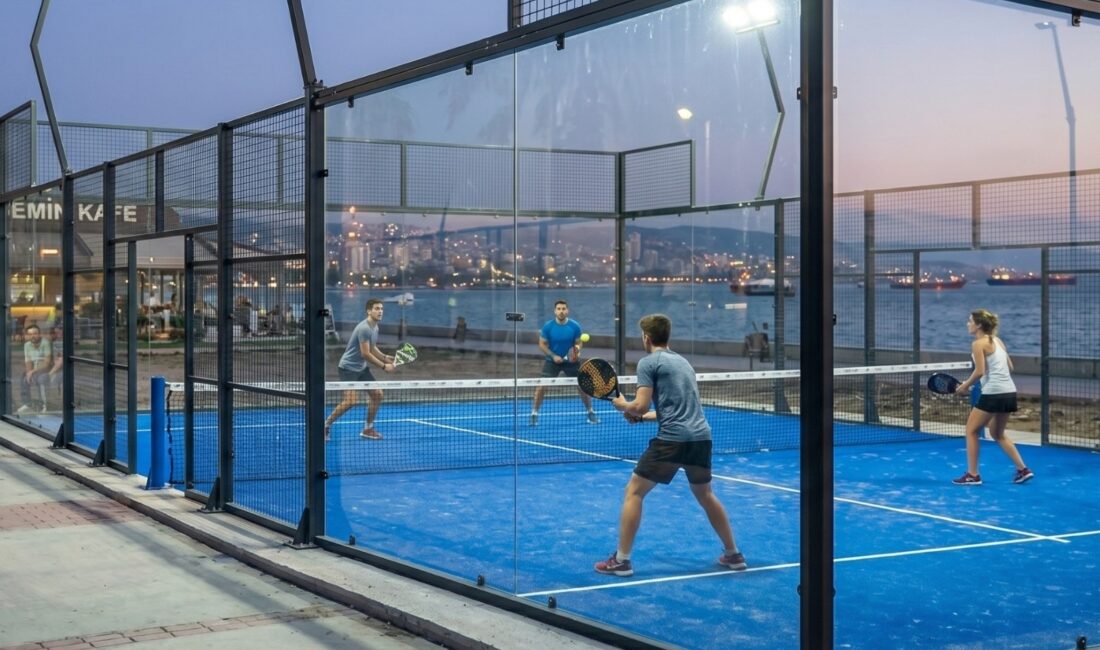 Bostanlı Padel Kortu Hamlesi! Sahile Yeni Spor Merkezi Geliyor Bostanlı Sahili’ne iki yeni padel kortu geliyor. İzmir’de spor yatırımlarının
