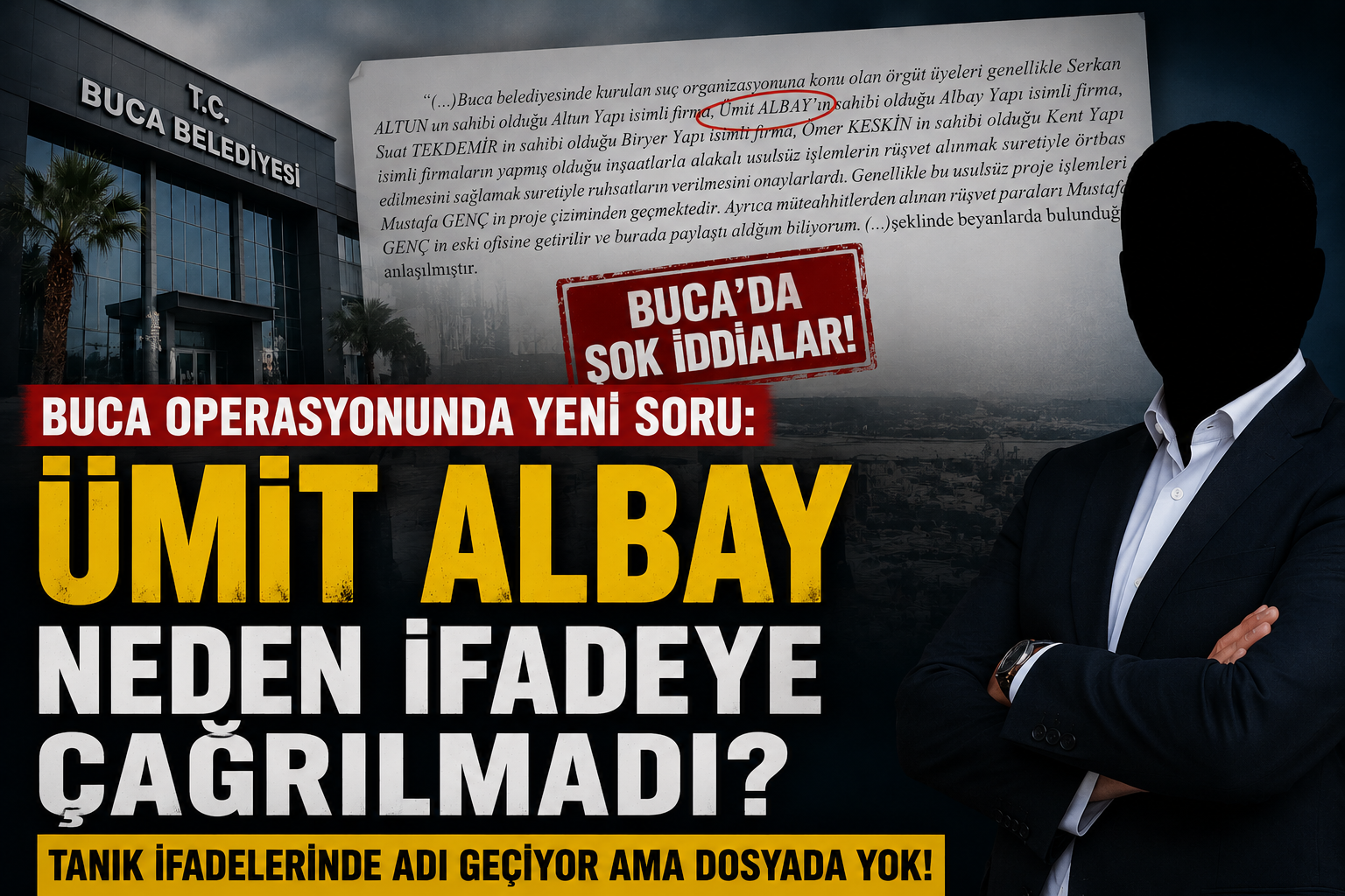 Buca operasyonunda yeni soru: Tanık ifadelerinde adı geçen bazı isimler