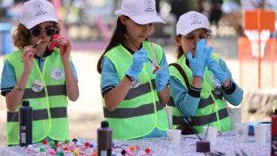 Dünya Çevre Günü Muğla’da coşkuyla kutlandı. Çocuklar çevre bilincini yaşayarak