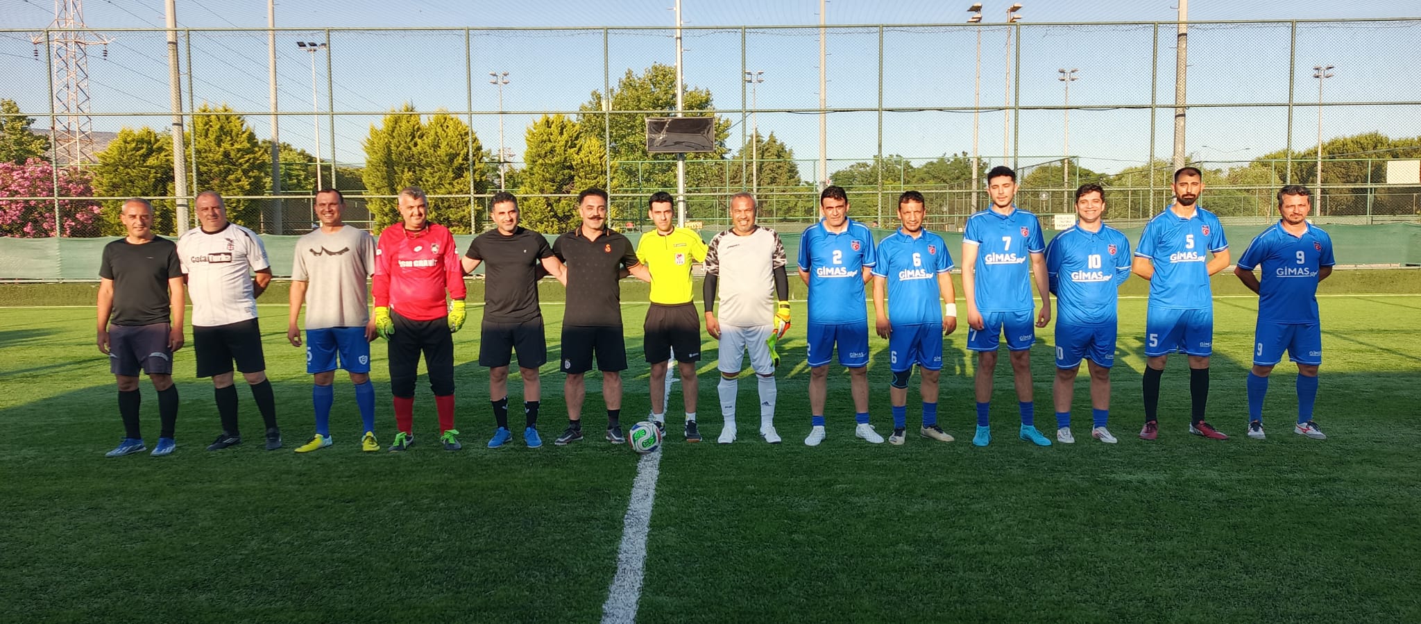 Gimas ISDS Güvenlik Maçında Gol Yağdırdı