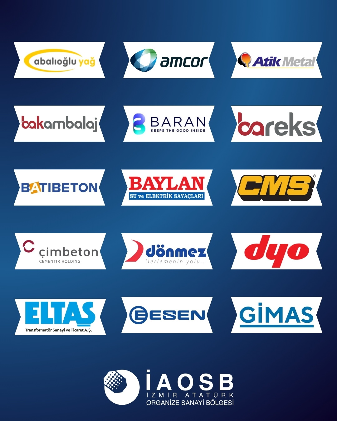 İAOSB 30 Firma ile EBSO Listesine Damga Vurdu