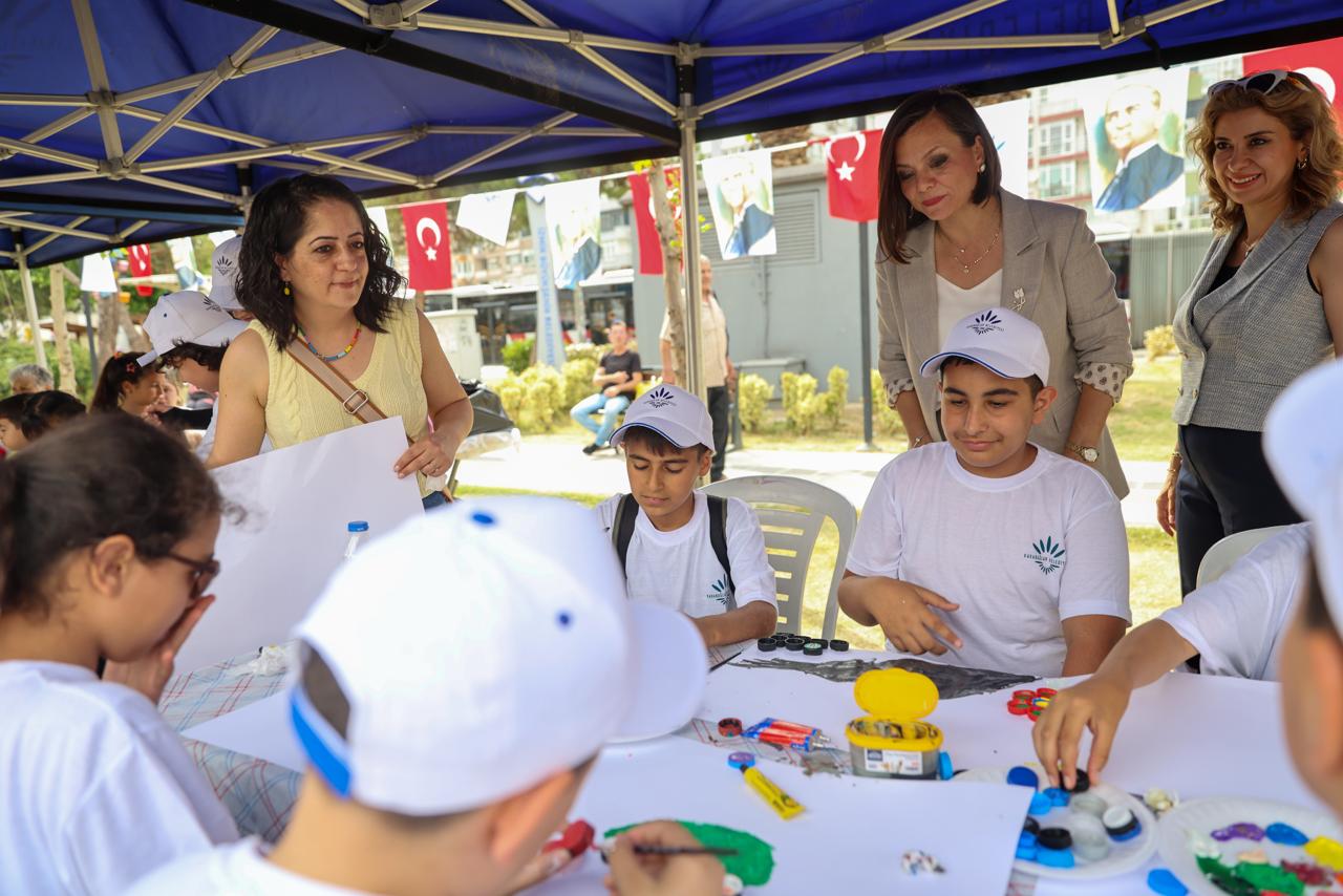 Dünya Çevre Günü’nde çocuklar konuştu! Karabağlar’dan doğa ve gelecek için