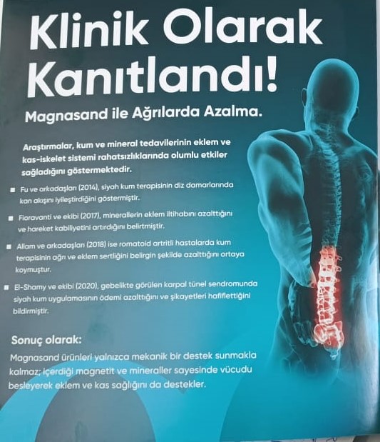 Magnasand Manyetik Kum Kumaşı Kronik Ağrılar İçin Yeni Umut Mu