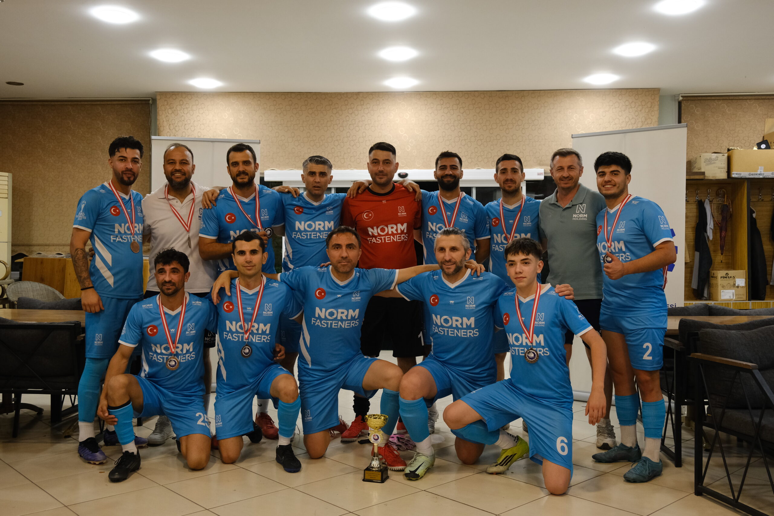 Norm Holding, IAOSB Cup finalinde Tolkar Makina'yı 10-0 yenerek namağlup