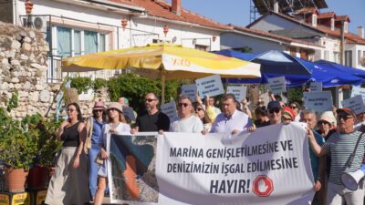 Sığacık Marina kapasite artışı tartışması büyüyor. Bölge halkı geleceği için