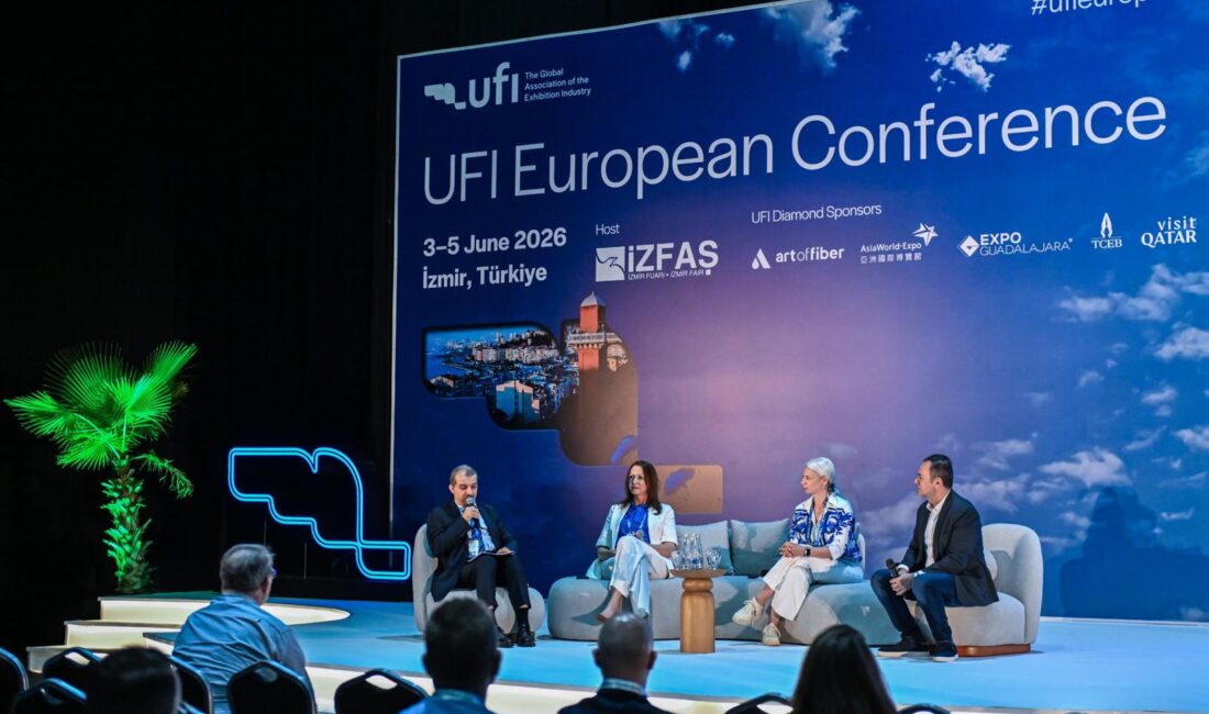 UFI Avrupa Konferansı’nda İzmir çıkışı: Türkiye’ye yatırım çağrısı Türkiye’ye yatırım çağrısı UFI Avrupa Konferansı’nda gündem oldu. İzmir’den dikkat