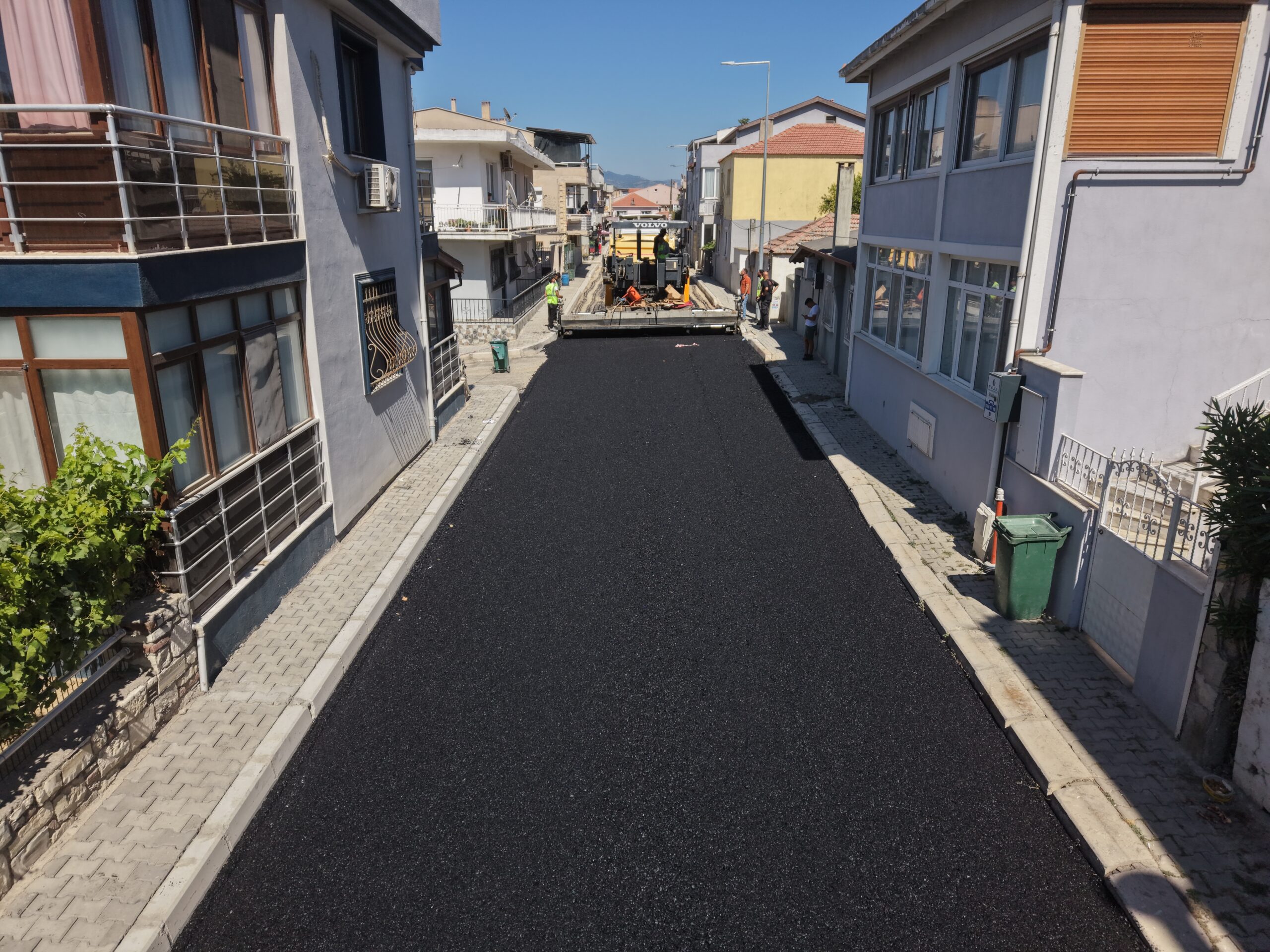 Urla Asfalt Çalışmaları Hızlandı