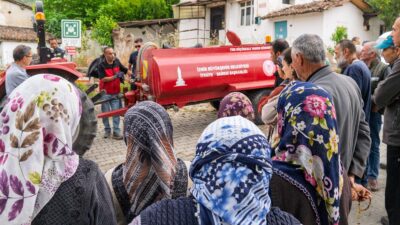 Yangına Dirençli Köy projesi Tire’de alarm seviyesine geçti. Traktörler hazır,