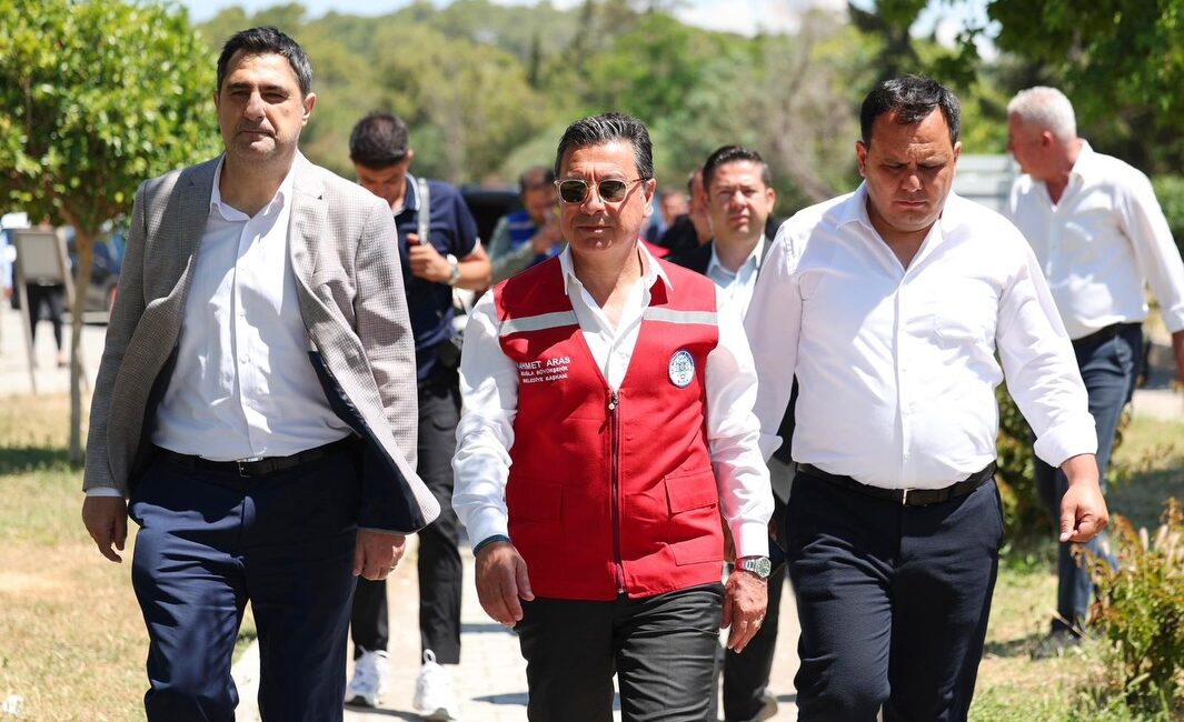 Muğla Büyükşehir Belediye Başkanı Ahmet Aras, Dalaman ve Ortaca'da 545