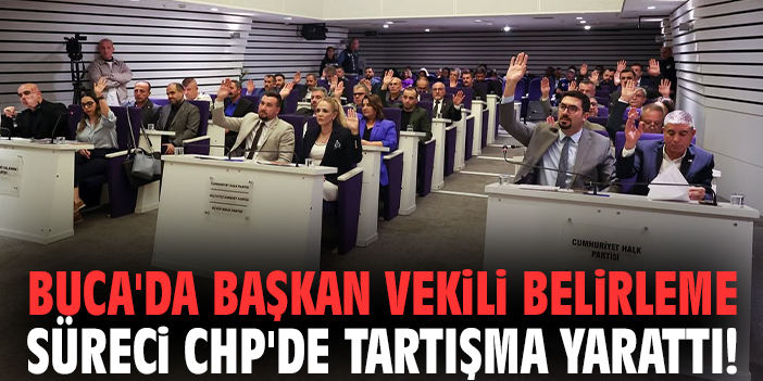 İzmir Buca Belediyesi’nde Başkan Vekilliği Seçimi Öncesi Kriz! Kulislere Bomba Gibi Düştü Buca'da yarın yapılacak kritik başkan vekilliği seçimi öncesi CHP karıştı!