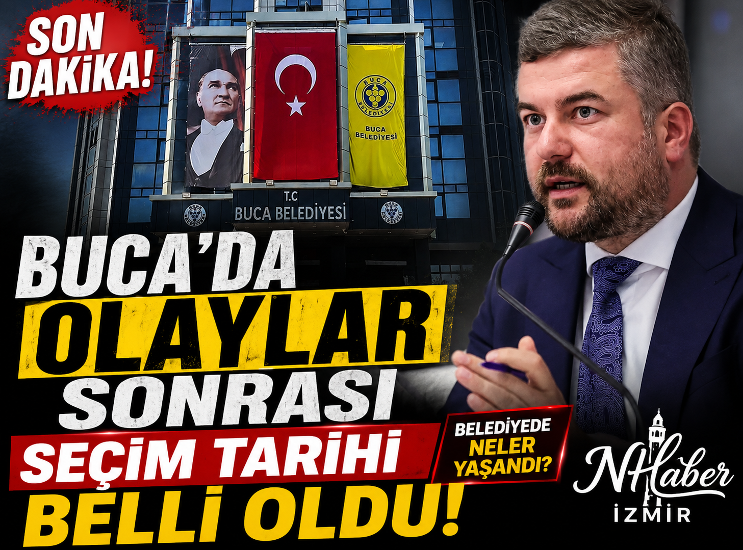 İçişleri Bakanlığı tarafından görevden uzaklaştırılan Buca Belediye Başkanı Görkem Duman’ın