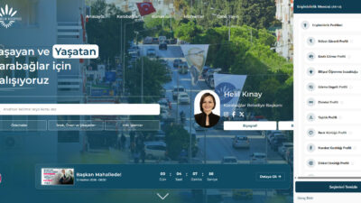 Karabağlar Belediyesi, dijital altyapısını tamamen yenileyerek vatandaş odaklı yeni internet