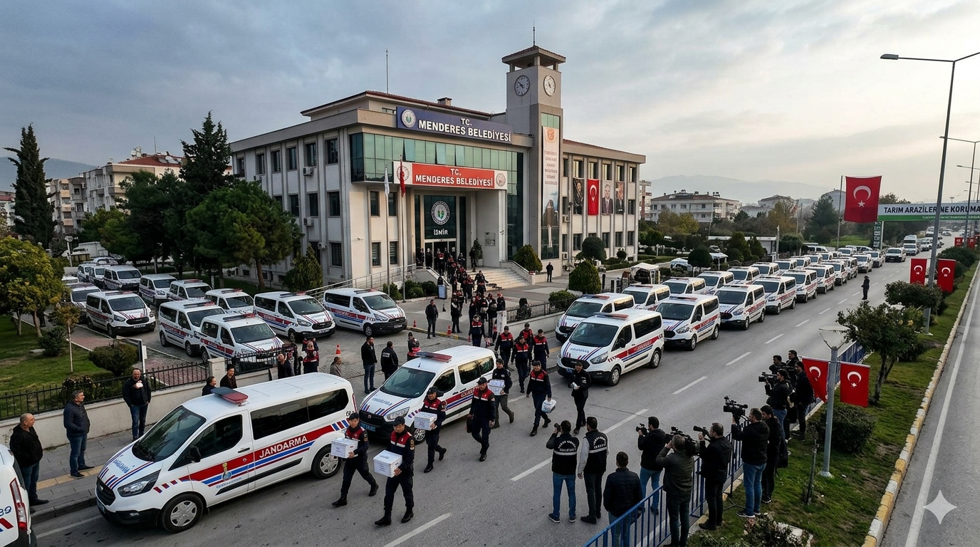Menderes Belediyesi operasyon