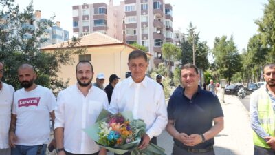 Torbalı Haluk Alpsü Bulvarı'nda dev asfalt serimi başladı! Cemil Tugay