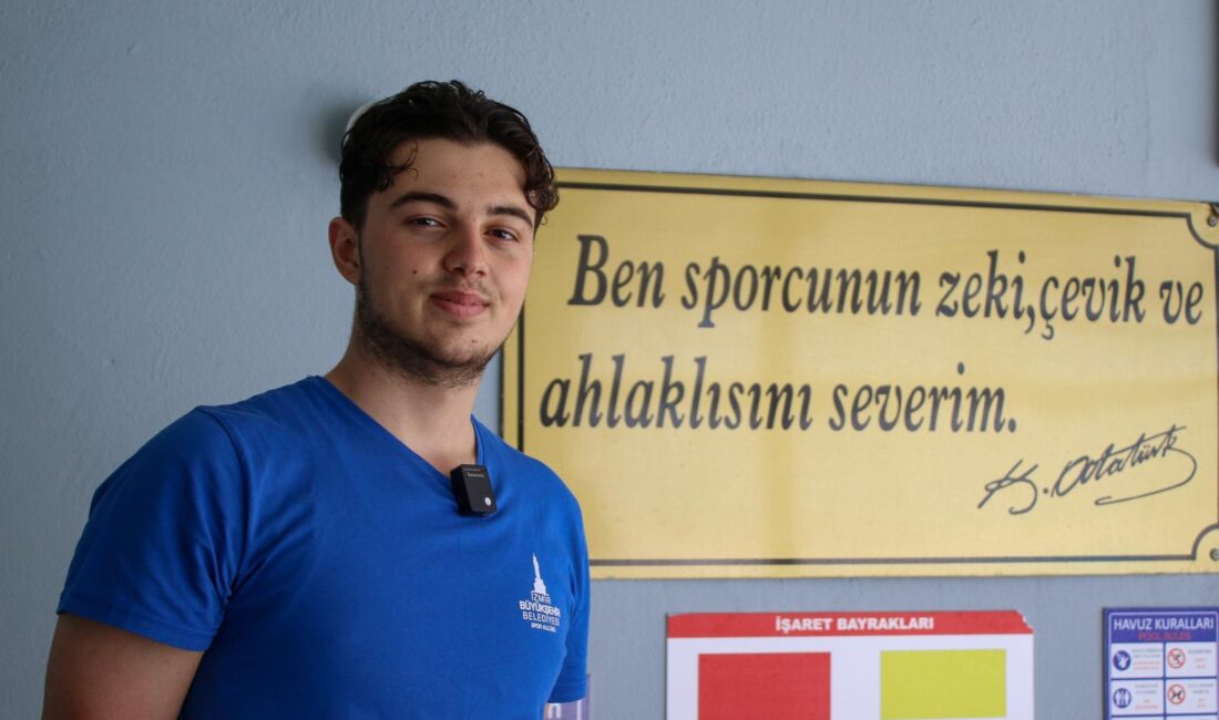 İzmir'in gururu 16 yaşındaki milli sutopçu Yetkin Nadir Esendemir, tedavi